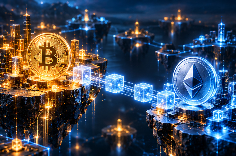 Криптовалютный мост между двумя блокчейнами на примере сетей Bitcoin и Ethereum