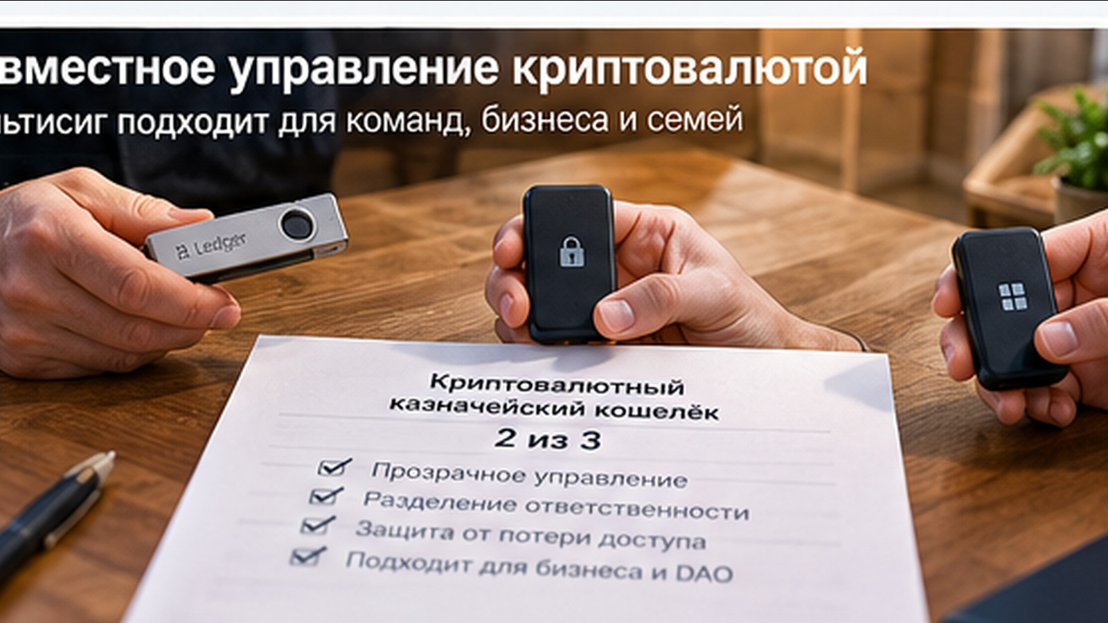 Совместное управление криптокошельком: отдельные устройства, подтверждения и контроль реквизитов