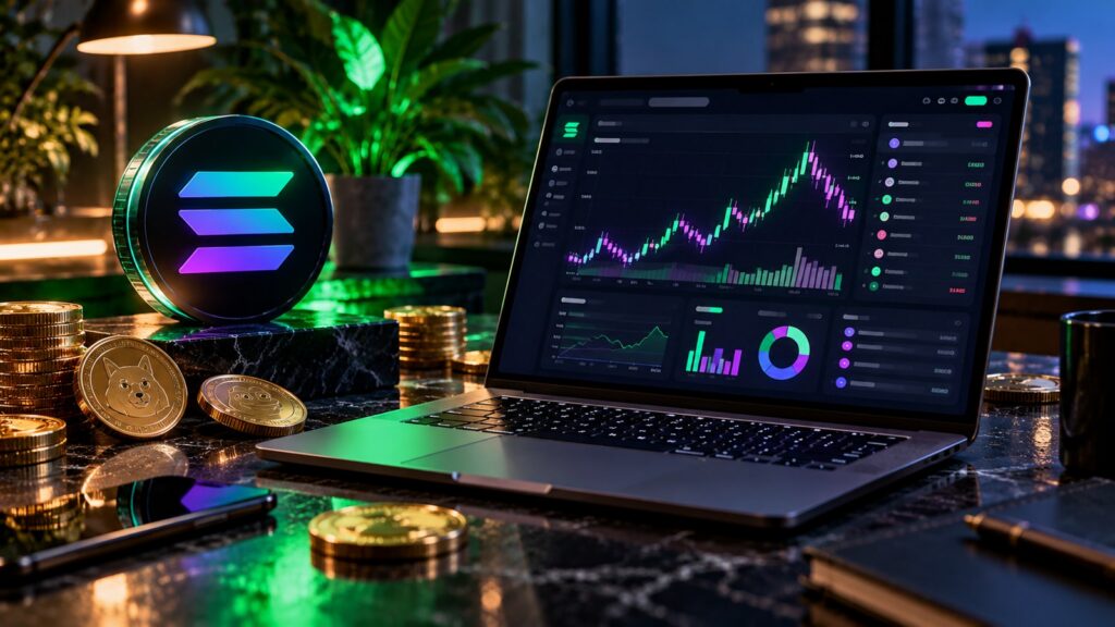 Pump.fun: торговля мемкоинами Solana, график цены и криптовалютный кошелёк