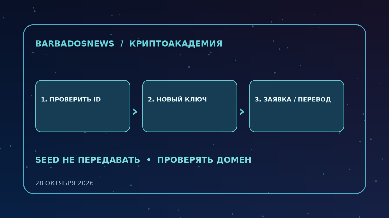 Проверка уязвимого адреса Qubic и перенос QU на новый безопасный кошелёк