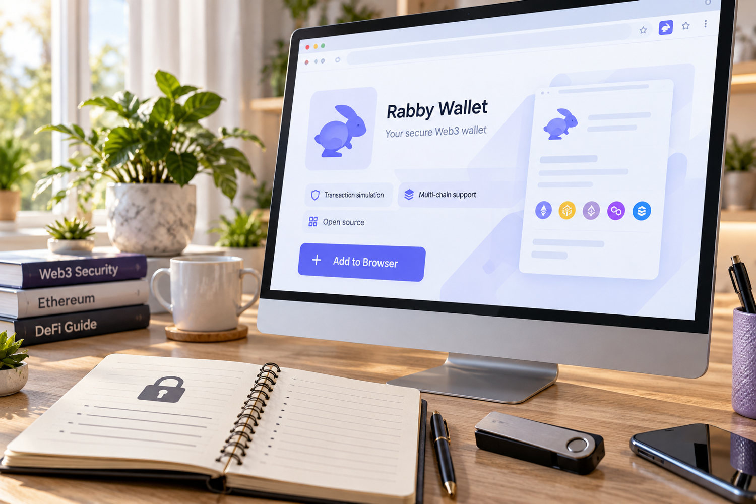 Как установить расширение Rabby Wallet в браузере Chrome и защитить новый криптокошелёк